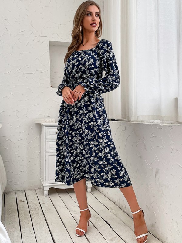 Women’s long -sleeved new product fashion and comfortable dress