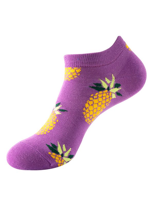 New Thin Crew Socks with Interesting Patterns