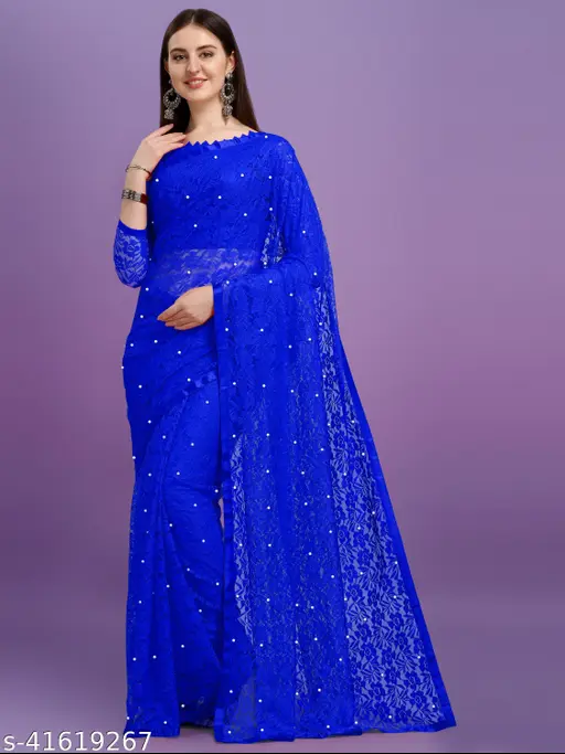 Blue Saree